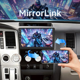 Car Radio for Toyota Tundra 2007-2013 Sequoia 2008-2012 with Wireless CarPlay & Android Auto, 10 Inch Toyota Tundra Stereo Head Unit with BluetoothGPS Navigation FM Radio