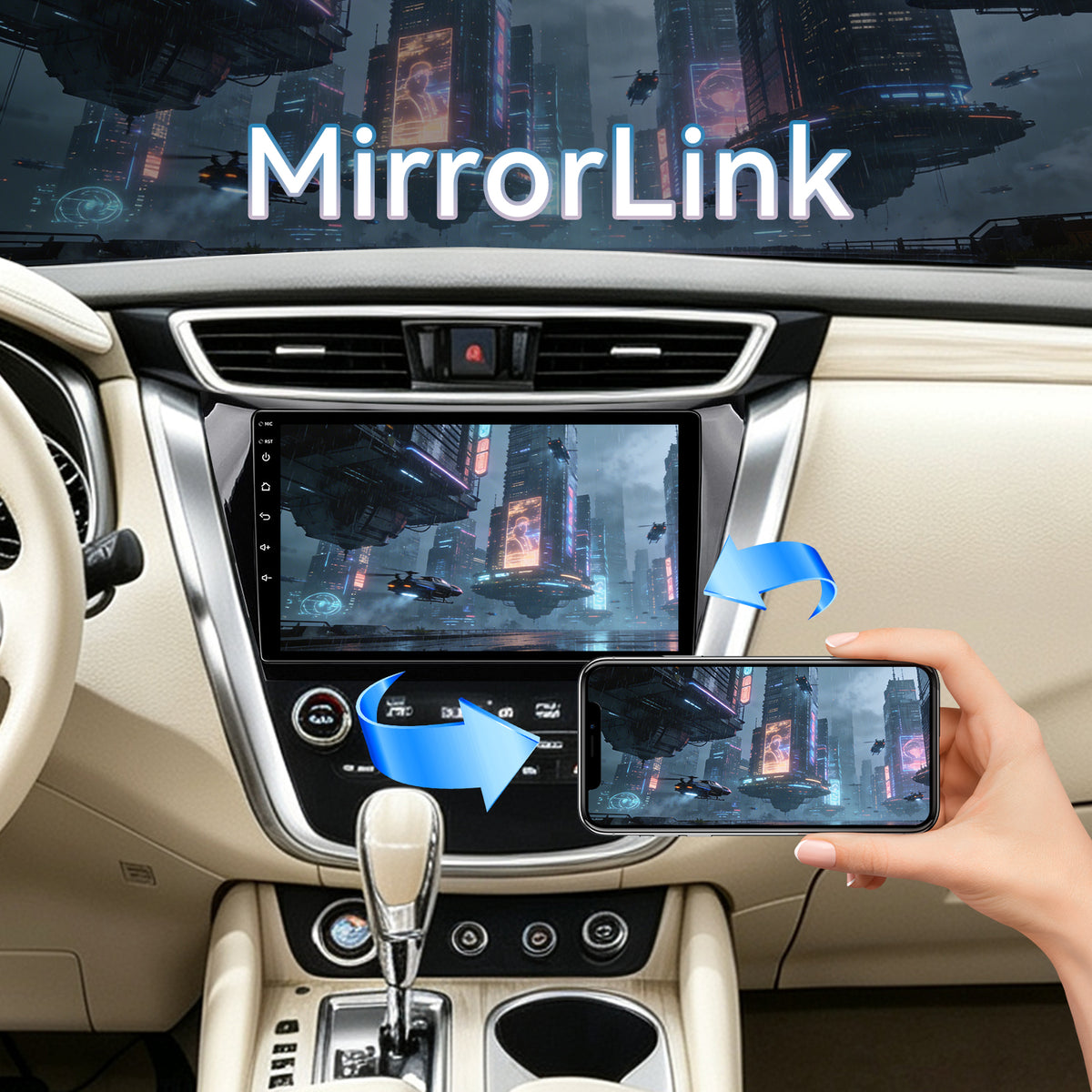 Car Radio Upgrade for Nissan Murano Z52 2014-2020 Stereo Carplay Android Auto 10.1"  ROM Head Unit for Navigation,Music,Radio