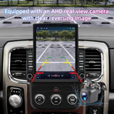 Android 13 Car Stereo for Dodge Ram 1500 2500 3500 2013-2018 (Manual AC), Supports Wireless CarPlay & Android Auto, BT/WiFi/GPS/FM/SWC/1080P Backup Camera