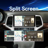 Car Radio Upgrade for Jeep Grand Cherokee 2010-2013 Wireless Carplay | Android Auto 2G+64G WiFi GPS Navigation Bluetooth 5.0,SWC, Car Tablet