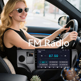 Car Stereo for Toyota Prius C 2012 2013 2014, Hikity 9'' Touch Screen Prius C Car Radio Wireless CarPlay Android Auto GPS Mirror Link 5G WiFi Bluetooth FM/EQ/RDS Backup Cam+MIC