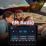 Android 13 Car Stereo for Jeep Wrangler (2007-2018), JK, Compass, Grand Cherokee Supports Wireless CarPlay/Android Auto