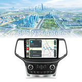 Car Radio for Jeep Grand Cherokee 2014-2021 Wireless CarPlay & Android Auto, 2GB+64GB, Bluetooth, AM/FM, SWC, Backup Camera & Touchscreen