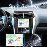 Car Radio for Ford Explorer 2011-2019, 2+64GB Touch Screen Stereo Upgrade with CarPlay/Android Auto,Fm/Am, GPS,Backup Camera