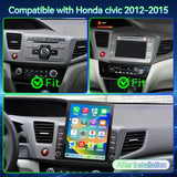Car Stereo Radio Compatible for Honda Civic 2012 2013 2014 2015