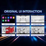 8.66 Inch Tesla Rear Display Screen for Model 3(2017-2023)&Model Y (2019-2024) Supports Youtube/Netflix/CarPlay