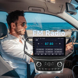 Car Radio for Jeep Grand Cherokee 2014-2021 Wireless CarPlay & Android Auto, 2GB+64GB, Bluetooth, AM/FM, SWC, Backup Camera & Touchscreen