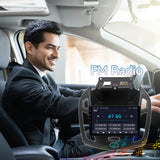 Car Radio Compatible with Ford Transit Connect 2014-2018, Wireless CarPlay Android Auto, 9 Inch Car Head Unit with GPS WiFi Bluetooth SWC Backup Camera (2G+64G)