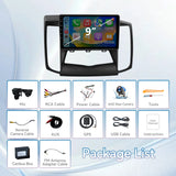 Car Radio for Nissan Maxima 2009-2014 Stereo Head Unit Upgrade Biorunn 9 Inch GPS Navigation Wireless Car-Play Android Auto Blue-tooth RDS FM 2GB RAM 64GB ROM SWC Backup Camera