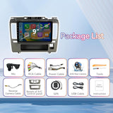 Android 13 Car Stereo for Nissan Versa (2005-2010) | 9" IPS Touchscreen | Wireless CarPlay/Android Auto/Mirror Link | GPS Navigation | FM/RDS | IPS/HD Display | AHD Backup Camera