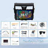 10.1 inches Android 13  Car Stereo for Nissan Altima 2013-2015 IPS Touchscreen Screen Car Radio with Carplay & Android Auto Support Backup Camera GPS FM