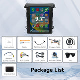 Car Radio Stereo for 2018–2021 Subaru XV/Crosstrek - 9.7" IPS Touch Screen, Upgrade Dash Kit with CarPlay & Android Auto, GPS Navigation, SWC Support, Bluetooth 5, WiFi
