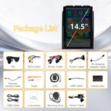 Car Radio for Ford F150 2015 2016 2017 2018 2019 2020 Android 13, 14.5 Inch IPS Touch Screen Car Stereo with Wireless Carplay/Android Auto,GPS, WiFi, Bluetooth, FM, DVR