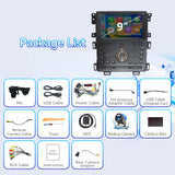 Android 14 car stereo compatible with the 2010, 2011, 2012, 2013 and 2014 Ford Edge, wireless, Android Auto, 9-inch touchscreen, Bluetooth radio, GPS navigation, FM radio