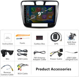Android 13 Car Stereo for Chrysler 200 2011 -2014 with Wireless CarPlay & Android Auto
