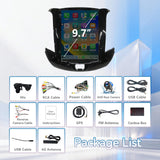 2GB+64GB Car Stereo Radio Compatible with Chevrolet Chevy Cruze 2016-2018 with Wireless Carplay Andriod Auto, Android 13 Touchscreen Support Bluetooth, FM/GPS/Mirror Link/SWC/Backup Camera(9.7 Inch)