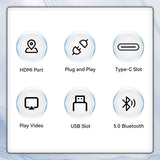 Wireless CarPlay Adapter / Android Auto Dongle, 5.8GHz WiFi Auto Connection