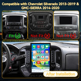 Car Stereo Radio for Chevrolet Silverado 2013-2019 GMC Sierra 2014-2020