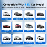 Wireless CarPlay Adapter / Android Auto Dongle, 5.8GHz WiFi Auto Connection