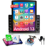 Car Stereo for Dodge Grand Caravan / Chrysler Town & Country (2013–2016), 9.7" Touchscreen Android Head Unit, 2+64GB, Wireless CarPlay & Android Auto, WiFi, GPS, Bluetooth, 1080P Backup Camera