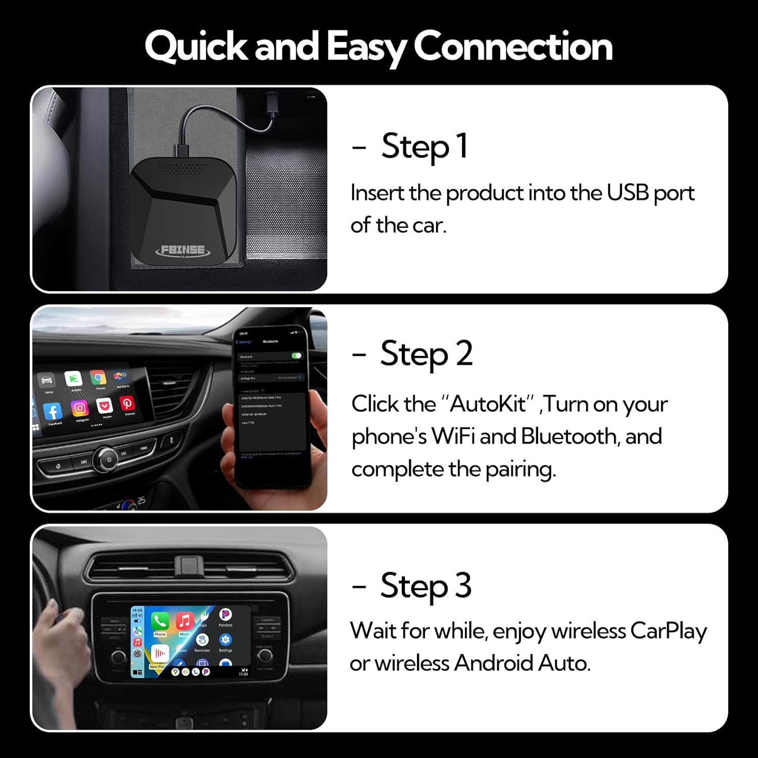CarPlay Video Streaming for Car with OEM Wired CarPlay/Android