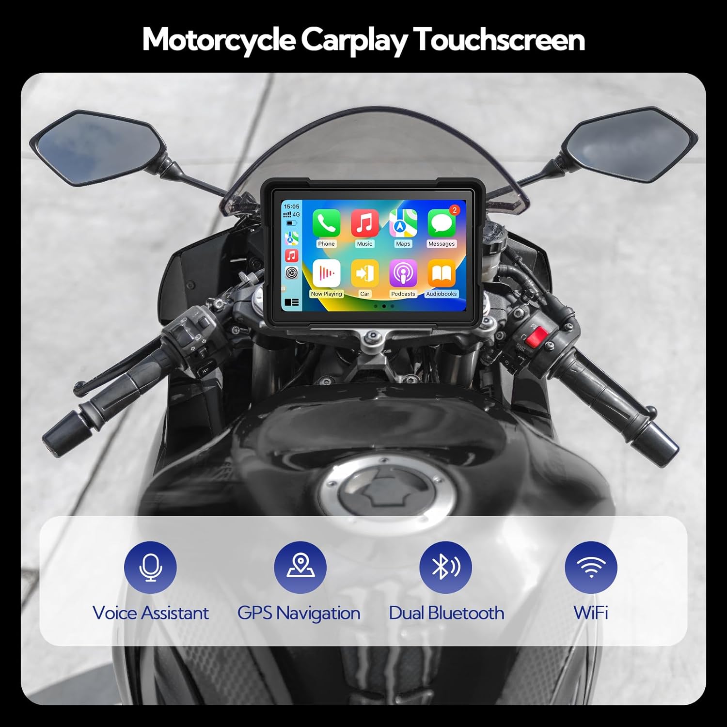Motorcycle CarPlay/Android Auto Touchscreen – fbinse