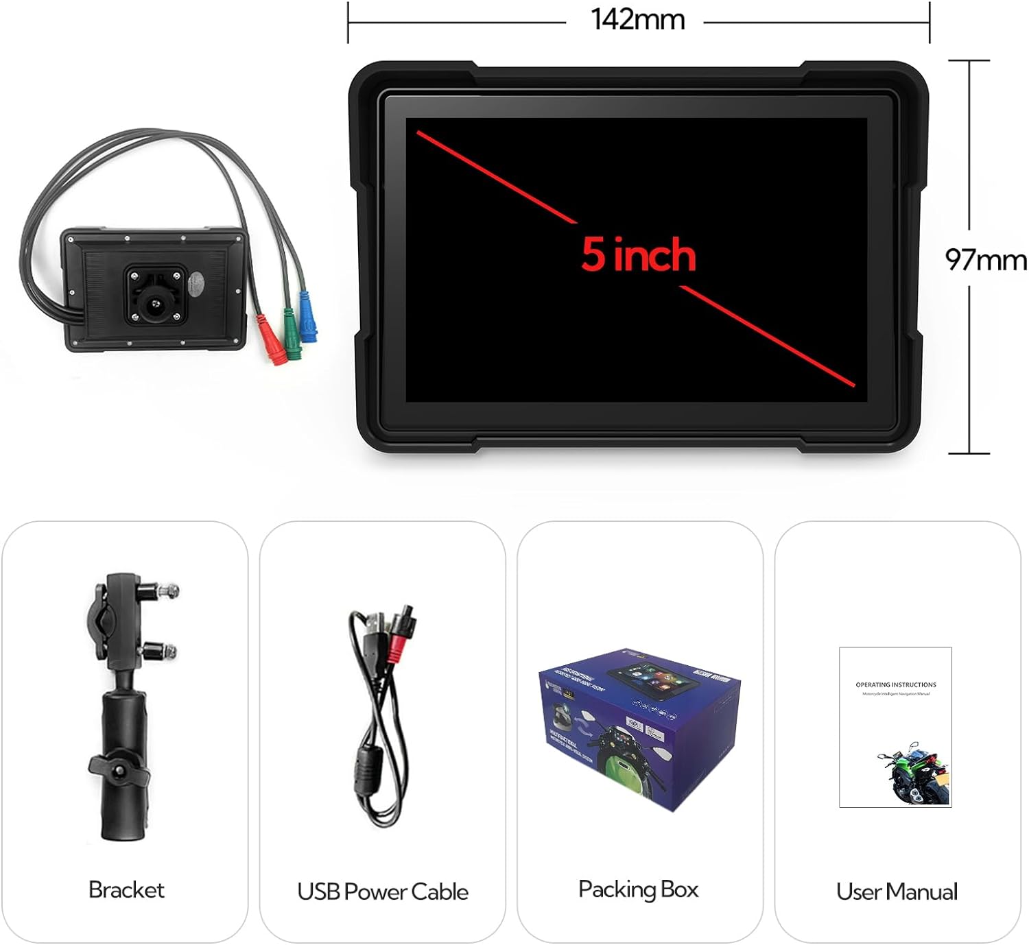 Motorcycle CarPlay/Android Auto Touchscreen – fbinse